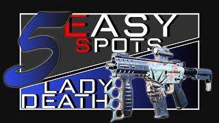 The Division 2  | 5 Easy Spots To Find The **Lady Death** | Exotic SMG | PurePrime