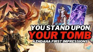 AZHDAHA DAY 1 || Genshin Impact TCG