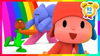  POCOYO FRANÇAIS - Apprendre les couleurs en français [ 93 min ] | DESSIN ANIMÉ pour enfants