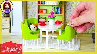 Lundby Smaland Dolls House with Working Lights! Setup Tour with Furniture