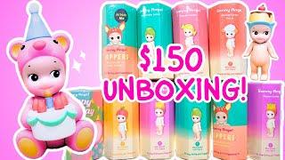  Huge SONNY ANGEL Blind Box Unboxing | Hippers, Flower, Sweets Series | LUCKY picks ️