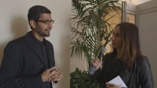 Sundar Pichai's morning routine | Code Conference 2016