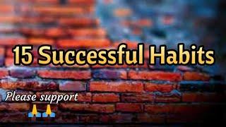 15 Successful Habits | fasttech | #fasttech #youtube