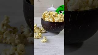 How to Make White Chocolate Popcorn (the BEST sweet popcorn recipe!) #asmr #asmrsounds #popcorn