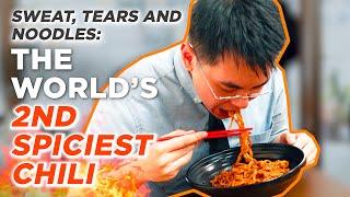 Taiwan's spiciest noodle challenge: Will he survive? | King Spicy J