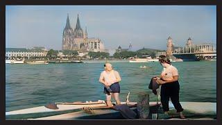 GERMAN CITIES in 1937 | Rare Prewar Footage [colorized & restored with added ambient sound]