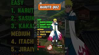 Are You a True Naruto Fan Take the Quiz! #quiz #guess #naruto #narutoshippuden #trivia