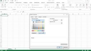 Excel Dropdown mit Farbe