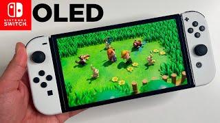 Zelda: Link's Awakening OLED Nintendo Switch Gameplay