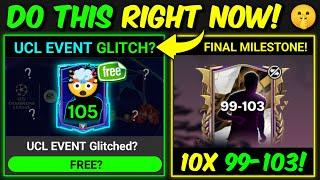 GLITCH? FREE 105 OVR Player , 10X 99-103 Pack OPENING | Mr. Believer