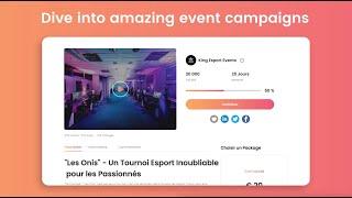 Oniloo - Boost creativity with event crowdfunding