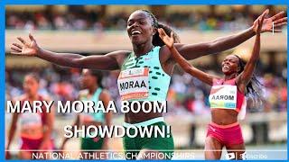 MARY MORAA DESTROYS 800M NATIONAL ATHLETICS CHAMPIONSHIPS 2023