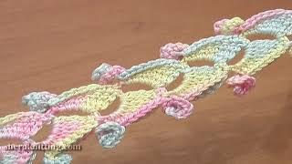 CROCHET Ribbon PATTERN/ CROCHET LEFTOVER YARN