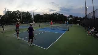 Pickleball Mens doubles 3.5 Robert/Chen VS coach Luis/Dan
