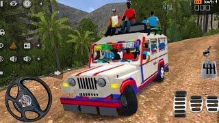 Mahindra Bolero off road  pickup passanger driving l bus simulator indonesia