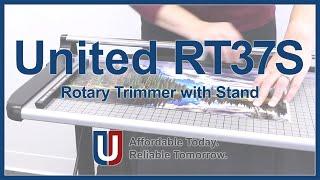 United RT37S - 37" Wide Format Professional Rotary Trimmer with Stand