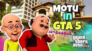 Franklin Celebrates Holi With Motu Patlu in Gta 5 ! #gta5