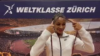 Sha'Carri RichardsonInterview | Zurich | #athletes #athletics #most #trackandfield #interview