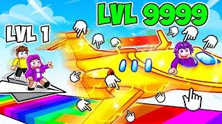 Upgrading Noob to FASTEST PLANE in Roblox…