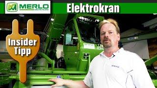 Elektro Teleskoplader & Kran: Wie läuft der größte Merlo Roto mit Plug-in E-Antrieb?