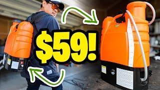 This is the CHEAPEST ELECTRIC BACKPACK SPRAYER on AMAZON! Is it any good?