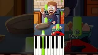 If MrBeast will cook the breakfast @TheToonTubers [Piano Tutorial]