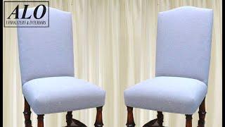 DIY-HOW TO REUPHOLSTER A DINING ROOM CHAIR| DIY - ALO Upholstery