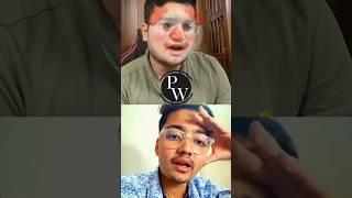 I fought with NISHANT JINDAL for PW| Stop Misguiding AIR 247| Funny IIT JEE meme #jee #iit #shorts