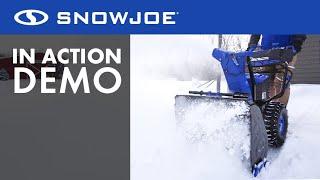 iON100V-24SB - Snow Joe 100-Volt iONPRO Cordless Dual-Stage Snow Blower - Live Demo