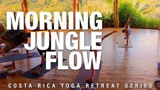 Morning Jungle Flow Yoga Class - Five Parks Yoga - Yoga Retreat Series