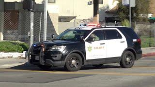 LASD Walnut Units Responding Code 3 to a Burglary (RIP LTAC)