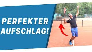 Perfekter Tennis Aufschlag in 5 einfachen Schritten!