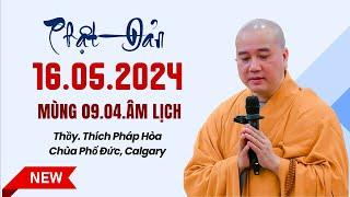 Pháp thoại 16.05.2024 - Thầy Thích Pháp Hòa (Chùa Phổ Đức, Calgary)