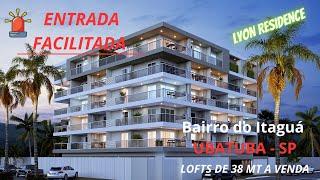 APARTAMENTO A VENDA NA PLANTA UBATUBA, LANÇAMENTO, ITAGUÁ (LYON) COM FECHADURA INTERLIGADA AO AIRBNB