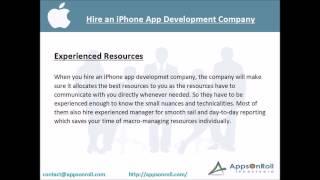 Hire an iPhone App Development Company