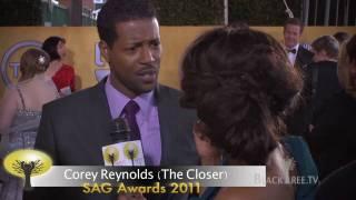 SAG Awards 2011 - Corey Reynolds from The Closer