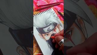 Kakashi's drawing  | Kakashi hatake | Naruto shippiden | #kakashi #narutoshippuden #anime #artist