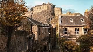 a quiet autumn playlist for walking through Edinburgh