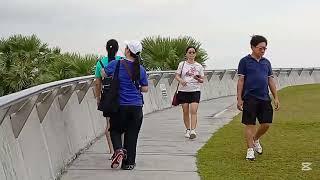 Going to Marina barrage Singapore