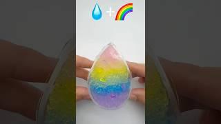 DIY Rainbow Water  with Nano tape #handmade #craft #shorts