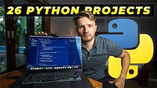3.5 Hours of Python Automation Projects - From Beginner to Advanced