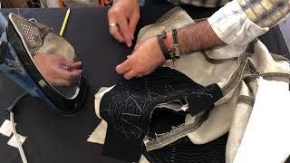 HOW TO MAKE A WOMANS 1630S DOUBLET 8: Stiffening and stitching the Hem