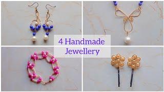 new model jewellery making at home | Handmade Jewellery for girls | #youtubevideo #artandcraft #diy