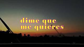 davvel - Dime que Me Quieres (Lyric Video)