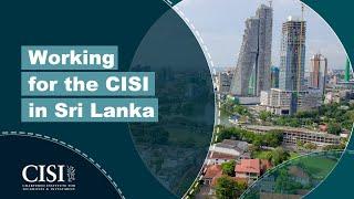 Working in the CISI office in Colombo