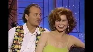 BILL MURRAY & GEENA DAVIS have FUN with ARSENIO