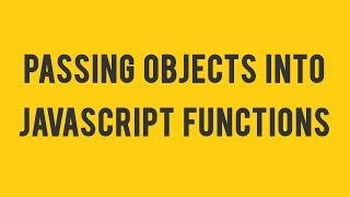 Passing Objects into JavaScript Functions In Hindi by vishAcademy