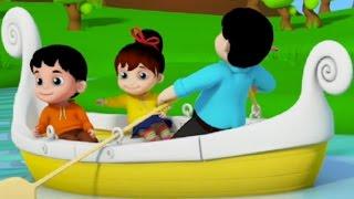Junior Squad | Row Row Row Your Boat | Nursery Rhymes | Kids Songs