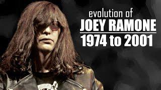 The EVOLUTION of JOEY RAMONE (1974 to 2001)