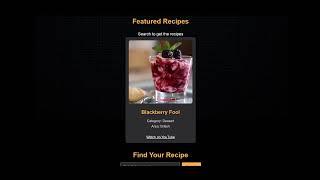 Recipe Haven - Search & Discover Delicious Recipes || #Web Page || #API || #Frontend || #backend ||